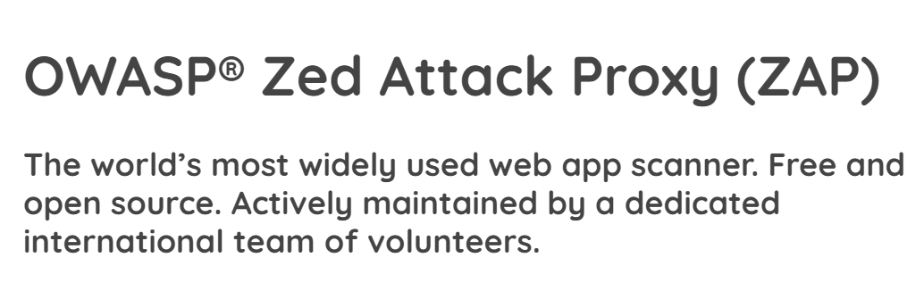 OWASP ZAPを使って脆弱性検査をしてみる