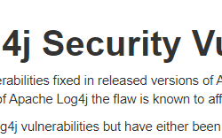 弊社製品へのApache Log4j の脆弱性 (CVE-2021-44228) 影響について