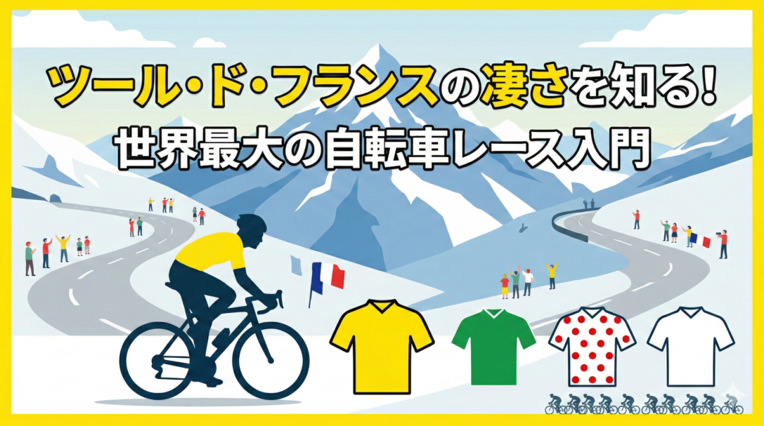 ツール・ド・フランスの凄さを知る！世界最大の自転車レース入門